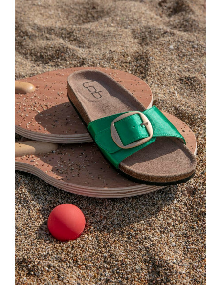 Mules FLEURICE vert