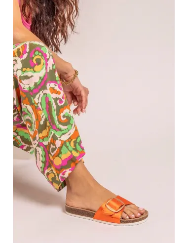 Mules FLEURICE orange