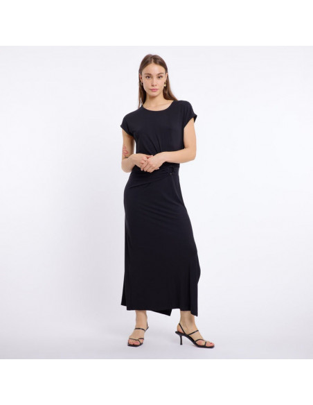 Robe CINTHYA, Noir