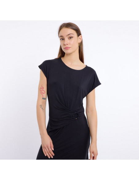 Robe CINTHYA, Noir