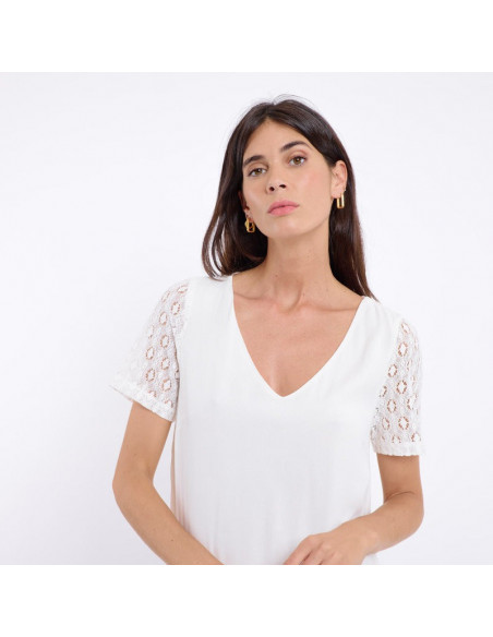 Robe EDELINE, Cream