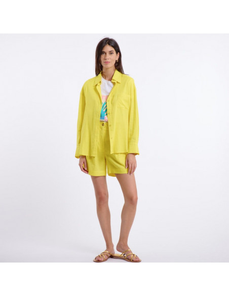 Chemise CHEINA, Jaune