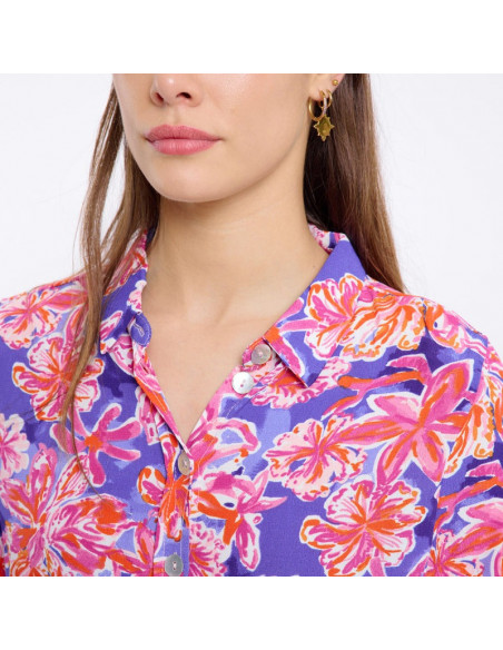 Chemise CHANNEL, Rose