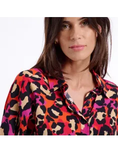 Blouse AYSU, Rouge 2