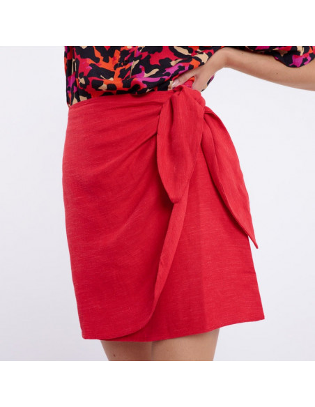 Jupe ANYA, rouge