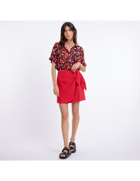Jupe ANYA, rouge