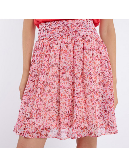 Jupe ELYNE, rose