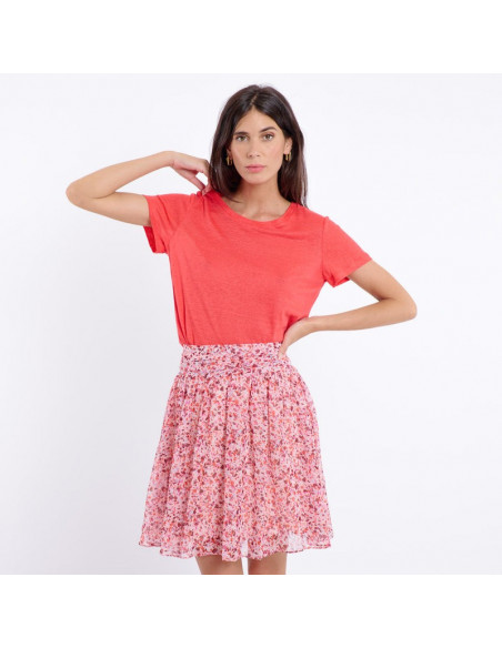 Jupe ELYNE, rose