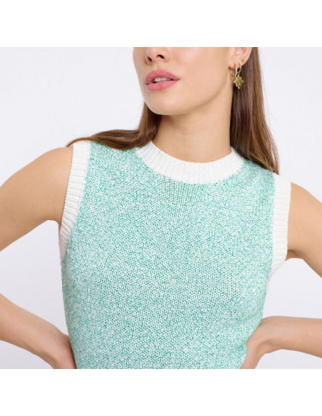 Pull sans manche RAFAELLA
