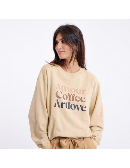 Sweat FADWA, Beige