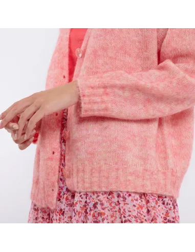 Cardigan ANNE-ELISE, rose