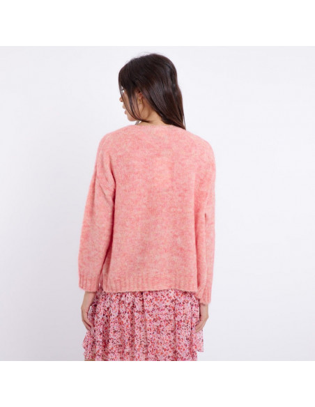 Cardigan ANNE-ELISE, rose