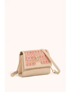 Sac bandoulière EURIELLE, Rose