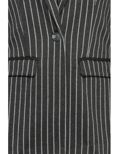 Veste tailleur à rayures RIZETTA