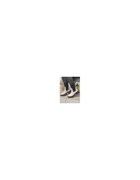 Bottines GERMAINE craie