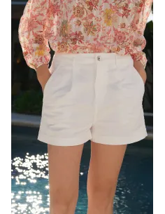 Short DIVINA, blanc 2
