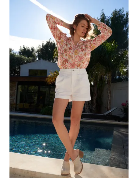 Short DIVINA, blanc