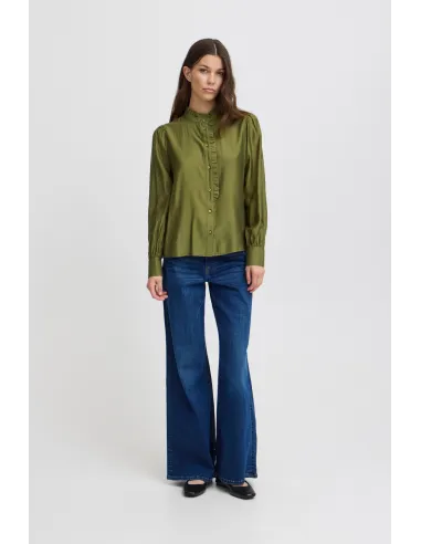 Chemise KARLANI, kaki