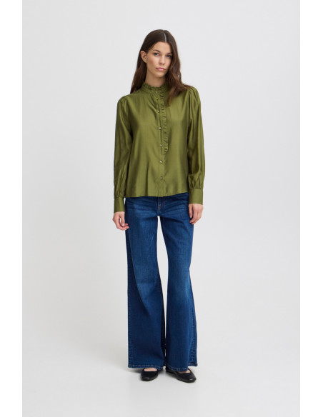 Chemise KARLANI, kaki