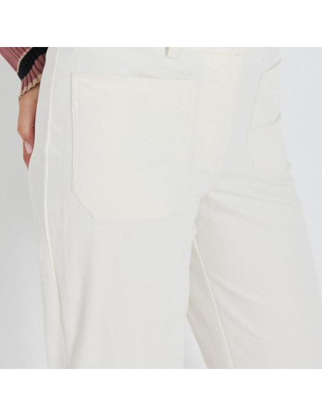 Pantalon ILENE, Cream
