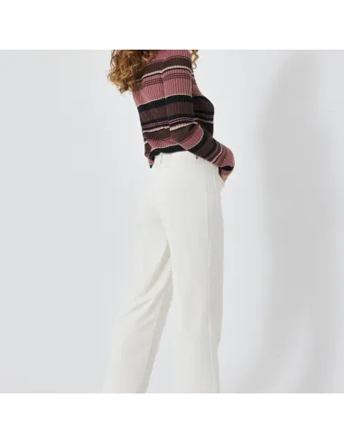 Pantalon ILENE, Cream
