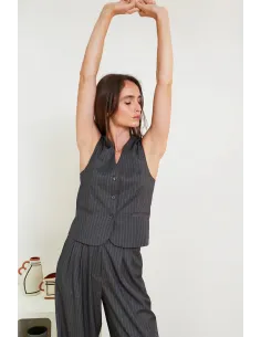 Gilet JESSIA Rayures 2