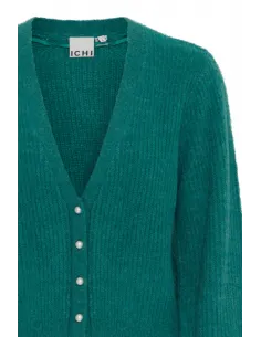 Cardigan MARIN Bleu vert 2