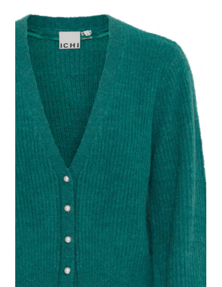 Cardigan MARIN Bleu vert