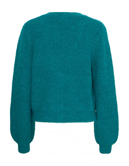 Cardigan MARIN Bleu vert