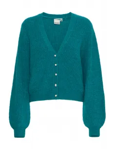 Cardigan MARIN Bleu vert