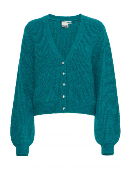 Cardigan MARIN Bleu vert