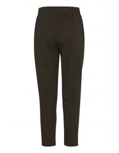 Pantalon MANSE HERRINGBONE Noir 2