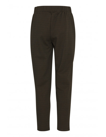 Pantalon MANSE HERRINGBONE Noir