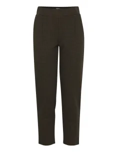 Pantalon MANSE HERRINGBONE Noir