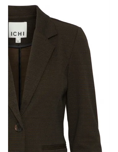 Blazer MANSE HERRINGBONE Noir