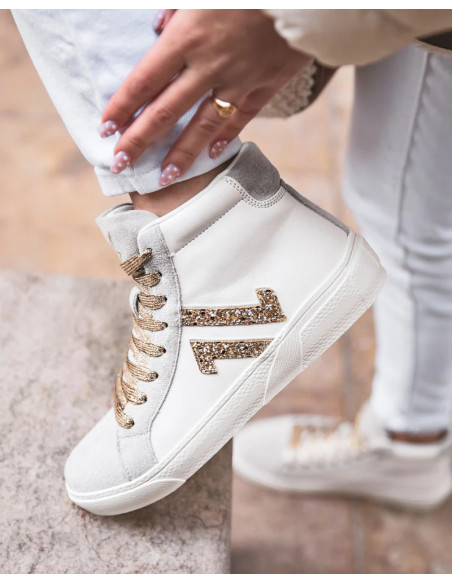 Basket montante white