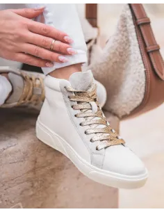 Basket montante white 2