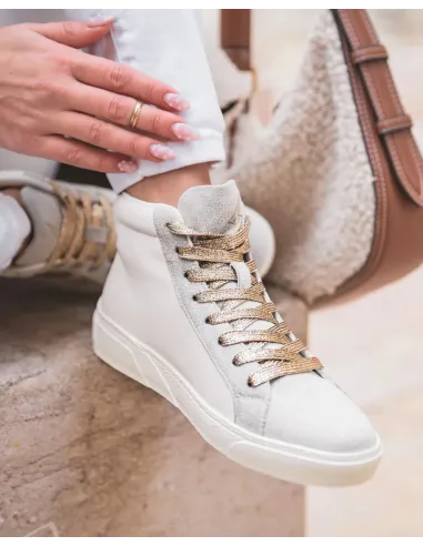 Basket montante white