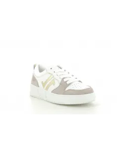 Basket taupe à lacets