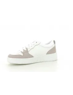 Basket taupe à lacets 2