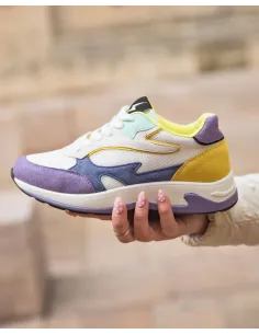 Basket à découpe flamme violette 2