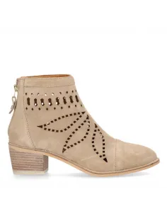 Bottines ALPE, Beige