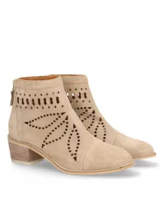 Bottines ALPE, Beige 2
