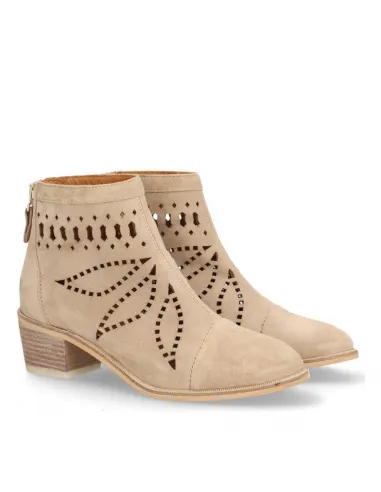 Bottines ALPE, Beige