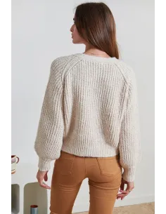 Gilet JOFFRINE Beige 2