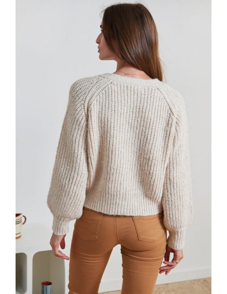Gilet JOFFRINE Beige
