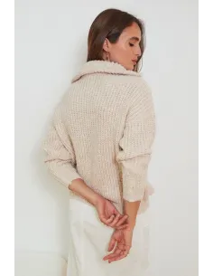 Pull JEANNETTE Beige 2