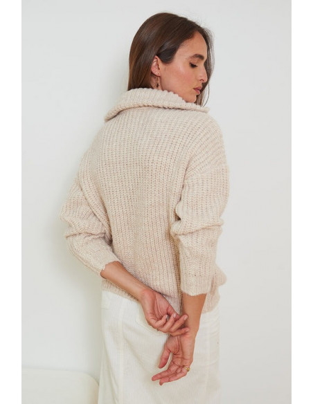 Pull JEANNETTE Beige