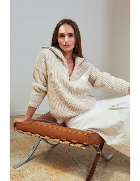 Pull JEANNETTE Beige