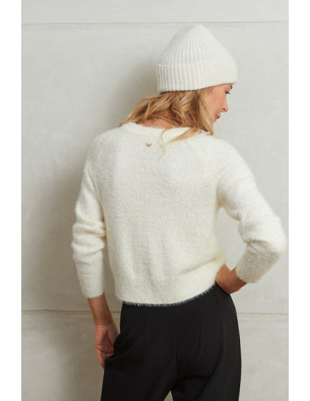 Gilet GALIANE Craie